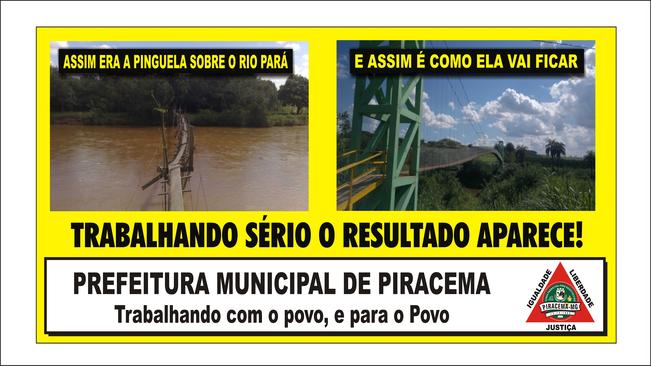 Parceria na construção da passagem entre Municípios. 